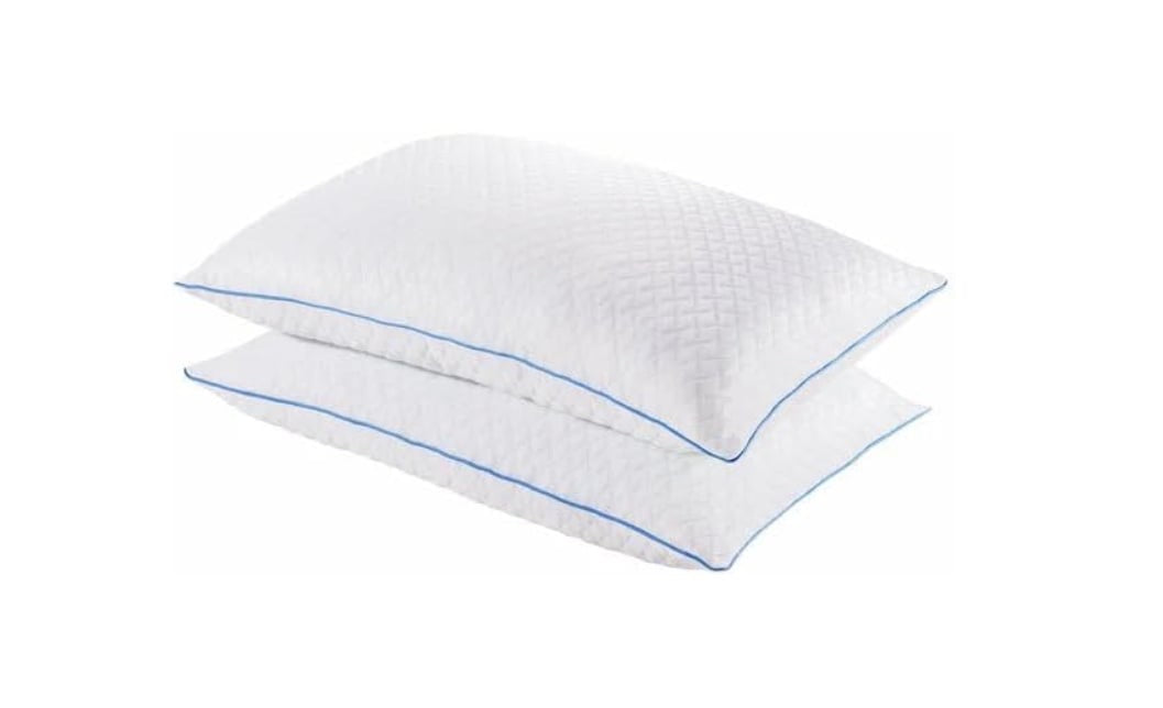 Purelux gel memory foam adjustable comfort cooling pillow 2 pack Queen - Retail $15