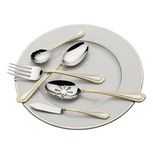 Mikasa Regent Bead Gold 18/10 Stainless Steel 65-piece Flatware Set