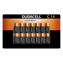 Duracell Coppertop Alkaline C Batteries, 14 Pack
