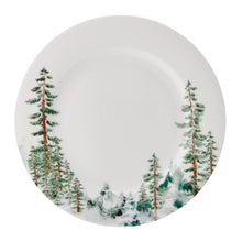 Mikasa Watercolor Forest 16-Piece Bone China Dinnerware Set