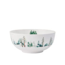 Mikasa Watercolor Forest 16-Piece Bone China Dinnerware Set