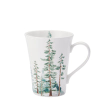 Mikasa Watercolor Forest 16-Piece Bone China Dinnerware Set
