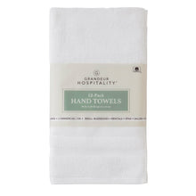GRANDEUR HOSPITALITY HAND TOWEL 12PK 16IN X 30IN