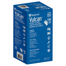 Vulcan Nitrile Powder Free Gloves, 150 Count, Large
