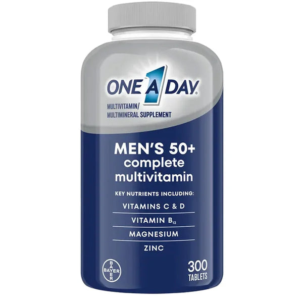 One A Day Men's 50+ Healthy Advantage Multivitamin, 300 Tablets