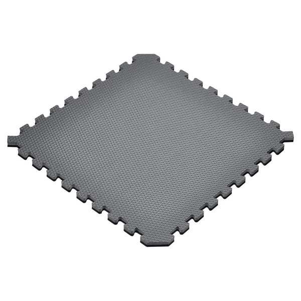 Norsk Reversible Foam Flooring, 48 sq ft., 24 in. x 24 in. Foam Mats Gray