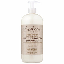 Shea Moisture Daily Hydration Shampoo, 100% Virgin Coconut Oil, 34 oz