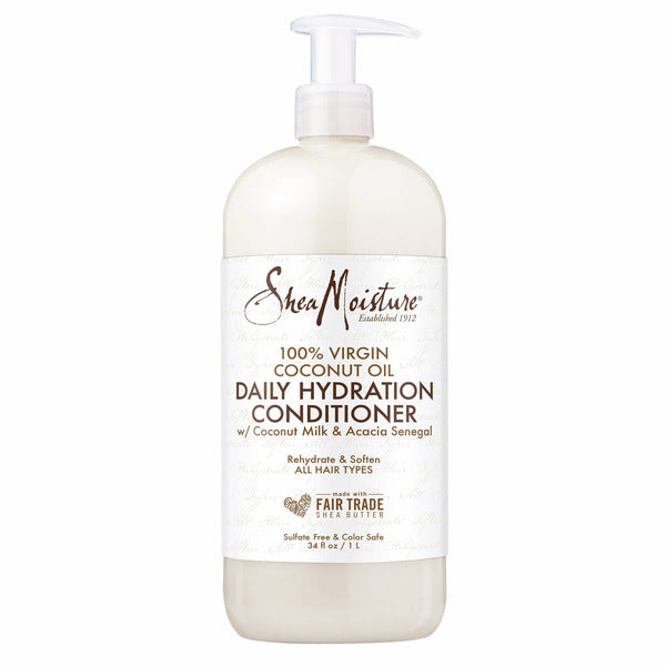 Shea Moisture Daily Hydrating Conditioner 100% Virgin Coconut Oil, 34 oz