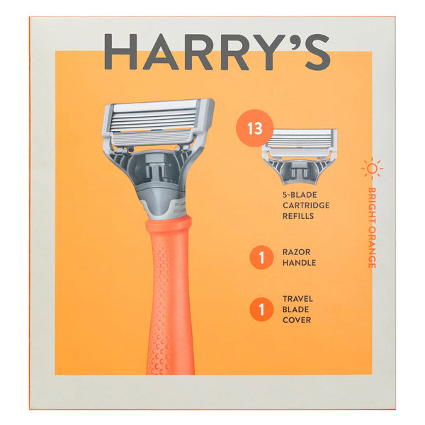 HARRY'S TRUMAN RAZORHARRY'S TRUMAN RAZOR SET 1 HANDLE, 13 CARTRIDGE