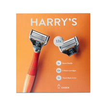 HARRY'S TRUMAN RAZORHARRY'S TRUMAN RAZOR SET 1 HANDLE, 13 CARTRIDGE