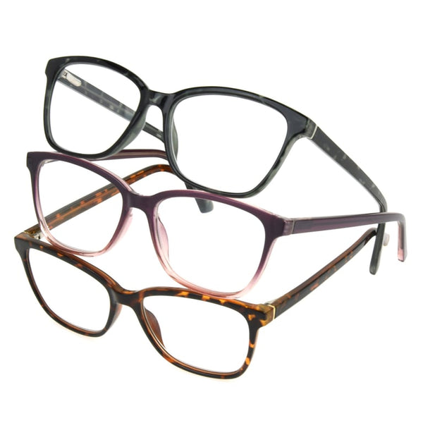 Foster Grant Design Optics 3-Pack Reading Glasses + 3.00