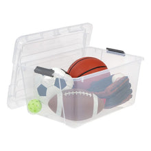 IRIS 45QT Clear Storage Bin with Buckles