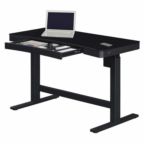 Tresanti 47" Black Adjustable Height Desk