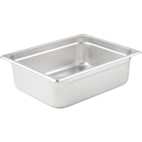 WINCO STEAM TABLE PAN 1/2 SIZE 4" DEEP