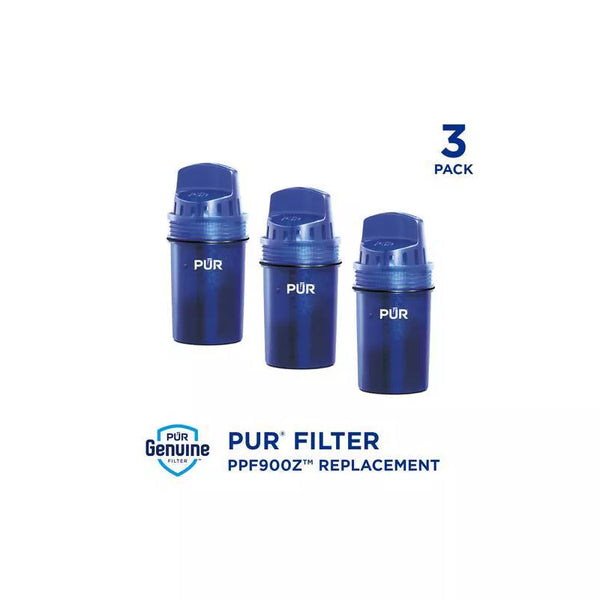 PUR Water Pitcher Replacement Filter - 3 Pack: Reduces Odors, Filters Chlorine & Mercury, 40 Gallon Life, Blue (Please be advised that sets may be missing pieces or otherwise incomplete.)