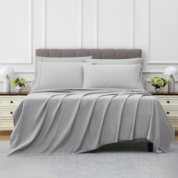 Kirkland Signature 680 Thread Count Sheet Set Gray Full