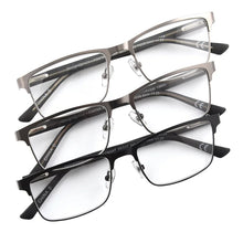 Design Optics by Foster Grant Kyne Full Metal Square Reading Glasses, 3-pack 2.50