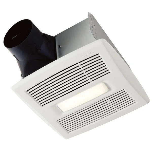 Broan Ultra Quiet Humidity Sensing Bath Ventilation Fan with LED Light