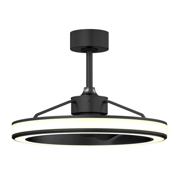 Artika Edwin 23" LED Chandelier Ceiling Fan-Silver