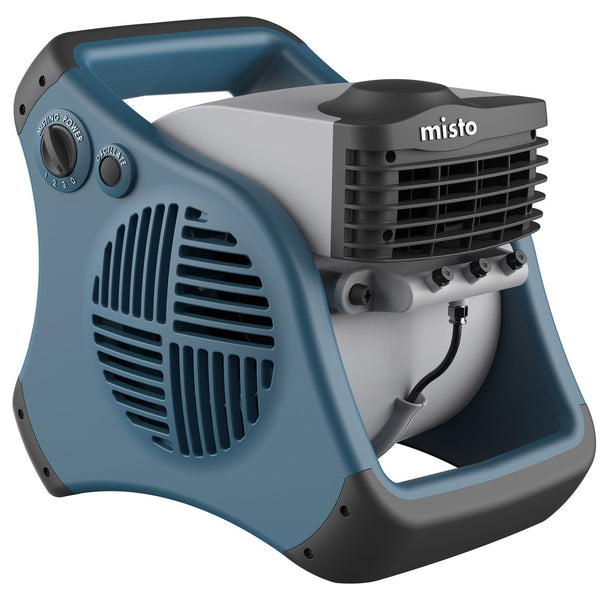 Lasko Misto 15" Outdoor Misting Fan with GFCI Cord and 3 Speeds, 7054, Blue