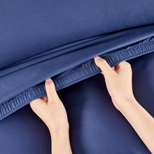 Kirkland Signature 680 Thread Count Sheet Set Dark Blue-King