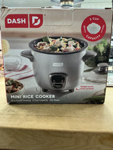 Dash 2-Cup Electric Mini Rice Cooker - Graphite: Small Rice Maker, Automatic Keep Warm, Includes Recipes & Accessories