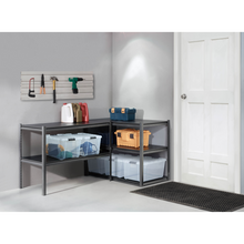 Gorilla 5-Shelf Heavy Duty Z-Beam Steel Shelving Unit, 48
