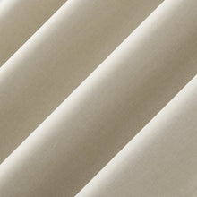 Sun Zero Pratt Tonal Texture Fleece Insulated 100% Blackout Window Curtains, 2-pack 84L X 50W Beige