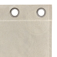 Sun Zero Pratt Tonal Texture Fleece Insulated 100% Blackout Window Curtains, 2-pack 84L X 50W Beige