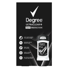 Degree Men UltraClear+ Antiperspirant Deodorant, Black & White, 2.7 oz, 5-pack