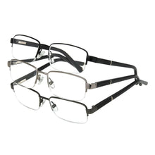 Design Optics by Foster Grant Lyden Semi-Rimless Rectangular Reading Glasses, 3-pack +2.50