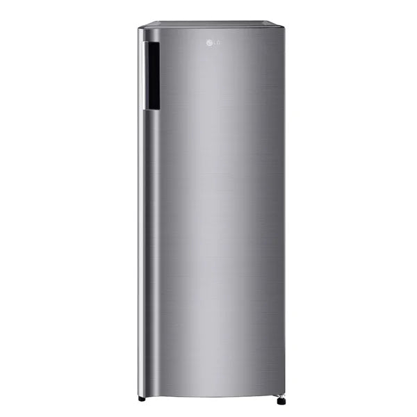 LG 6.0 cu. ft. Single Door Refrigerator with Inverter Compressor and Pocket Handle in Platinum Silver