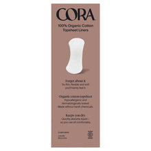 Cora 100% Organic Cotton Topsheet Liners, 160ct
