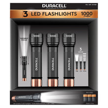 Duracell 1000 Lumen 3-Pack Flashlights