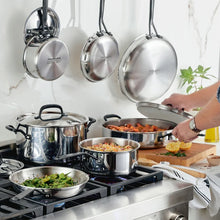 KitchenAid 11-piece 5-ply Clad Stainless Steel Cookware Set