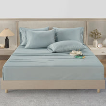 Hotel Signature 800 Thread Count Cotton 6-piece Sheet Set Light Blue King
