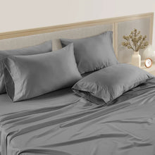 Hotel Signature 800 Thread Count Cotton 6-piece Sheet Set Gray King
