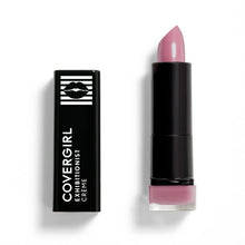 COVERGIRL Exhibitionist Cream Lipstick, 265 Romance Mauve, 0.12 oz, Lipstick, Moisturizing Lipstick, Long Lasting Lipstick, Glossy Lipstick, Hydrating Lipstick, Long Lasting
