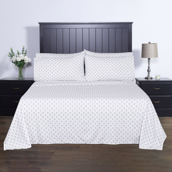 SOUTH POINT HOME MICROFIBER SHEET SET 6PC QUEEN