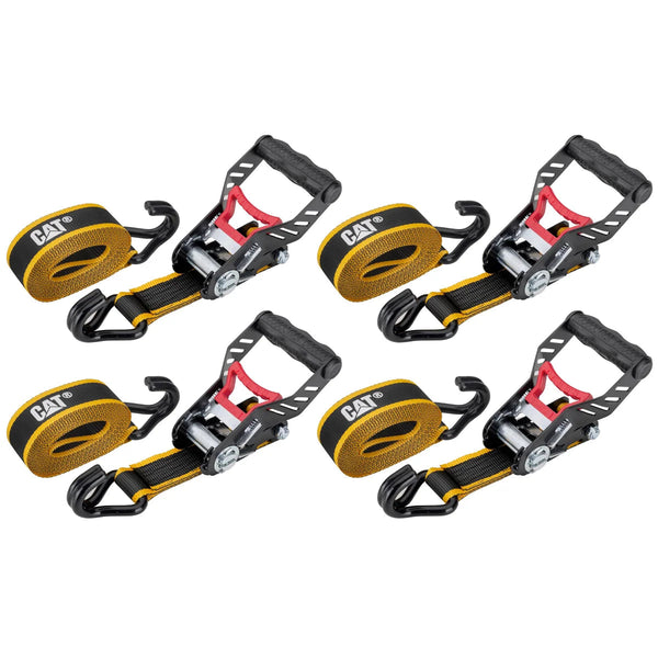 CAT Ratchet Tie Down Set, 4-piece
