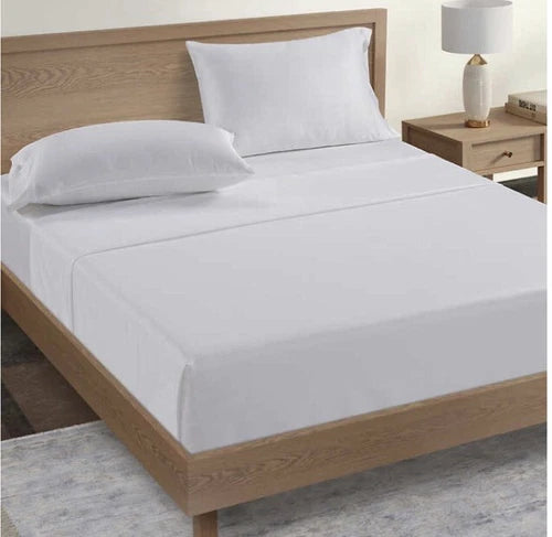 Pure Earth Tencel Blend 4-piece - King - Bed Sheet Set 300 TC White Brand New
