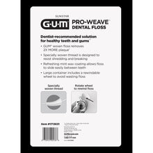 GUM PRO-WEAVE DENTAL FLOSS 3-PACK