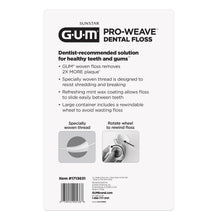 GUM PRO-WEAVE DENTAL FLOSS 3-PACK