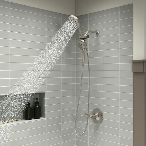 Kohler Prone 3-in-1 Multifunction Shower Head with PowerSweep Brushed Nickel