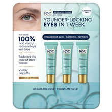 RoC Hydrate and Plump Eye Cream, 0.6 oz 3-pack