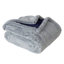 Berkshire Blue/Grey Life Heated Throw