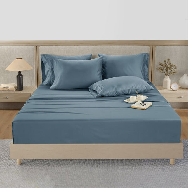 Hotel Signature 800 Thread Count Cotton 6-piece Sheet Set_Full_Dark Blue