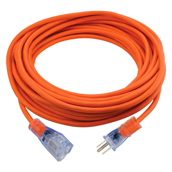 Prime 50ft Extension Cord 2-Pack with Adapter