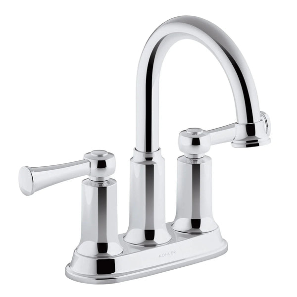 Kohler Aderlee Chrome Centerset Bathroom Faucet