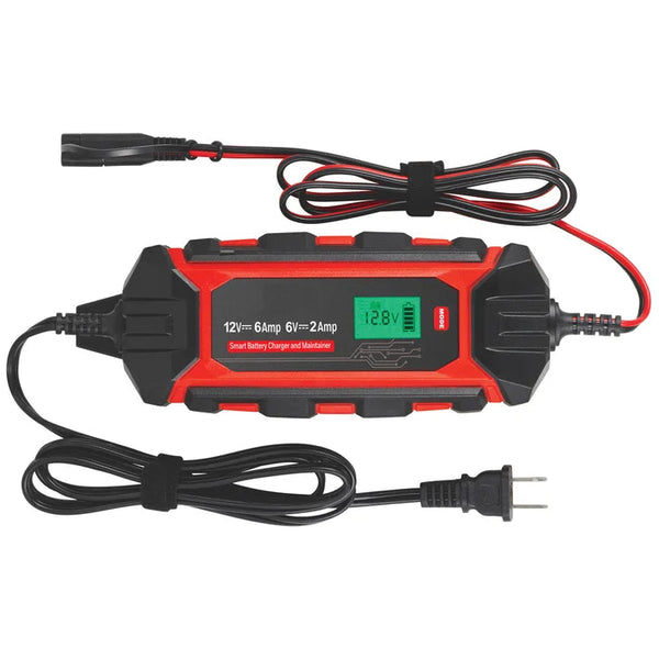 UltraPro Elite Smart Battery Charger and Maintainer, 6V/12V, 6A